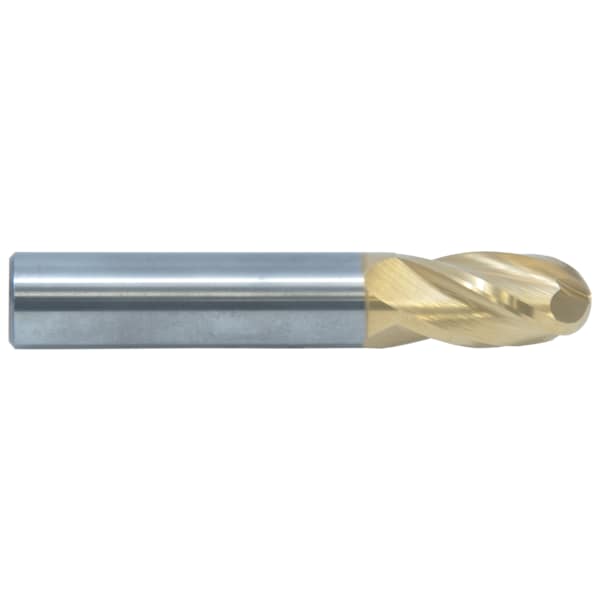 Tuffcut Gp 4 Flute Ball Nose End Mill, 16.0Mm